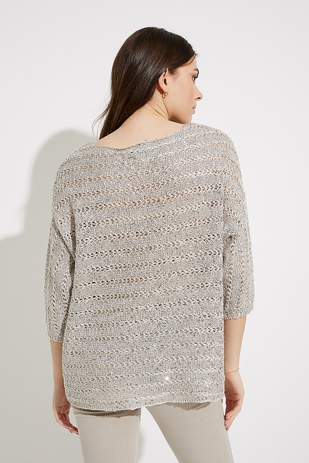Sequin Detail Top Style 232920. Moonstone. 2