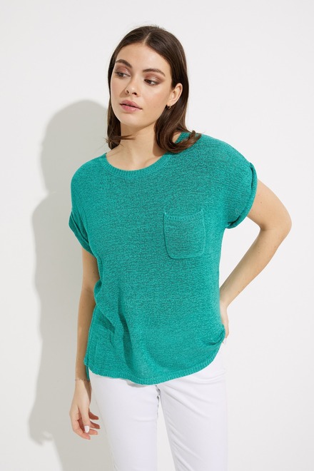 Short Sleeve Knit Top Style 232927. Palm Springs. 4