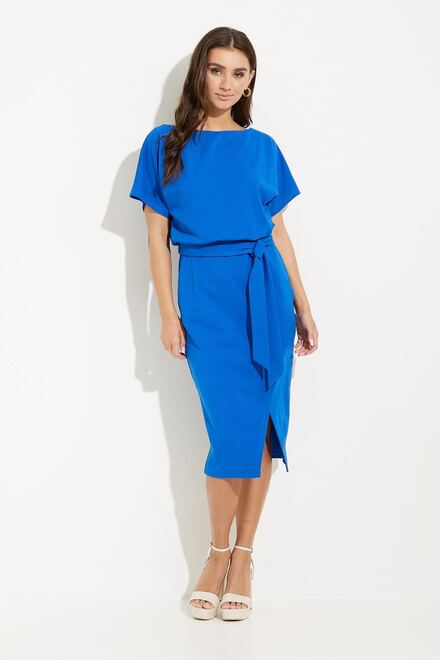 Belted Wrap Dress Style 231015