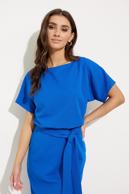 Belted Wrap Dress Style 231015. Oasis. 4