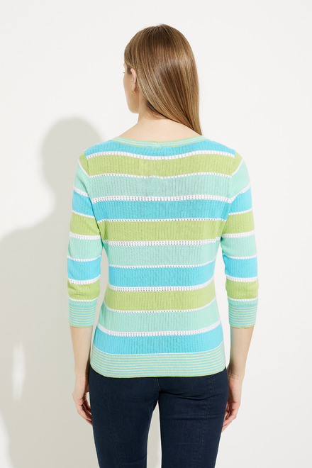 Striped Cotton Pullover Style A41035. As Sample. 2
