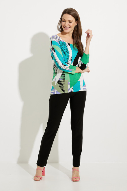Abstract Print Sweater Style A41040. As Sample. 5