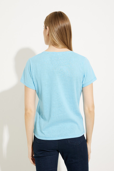 Pocket T-Shirt Style A41091. Blue. 2