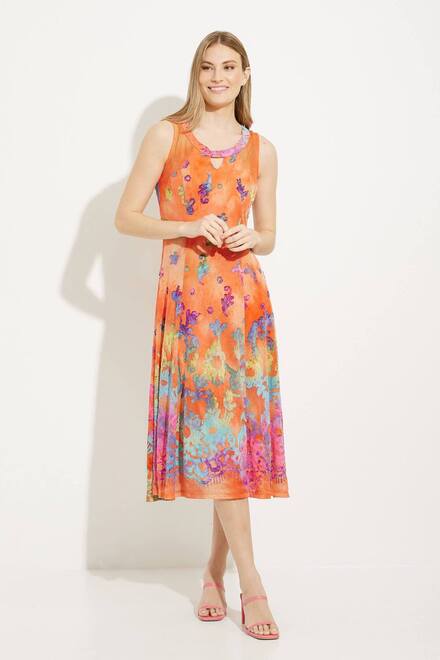 Floral A-Line Dress Style A41098. As sample
