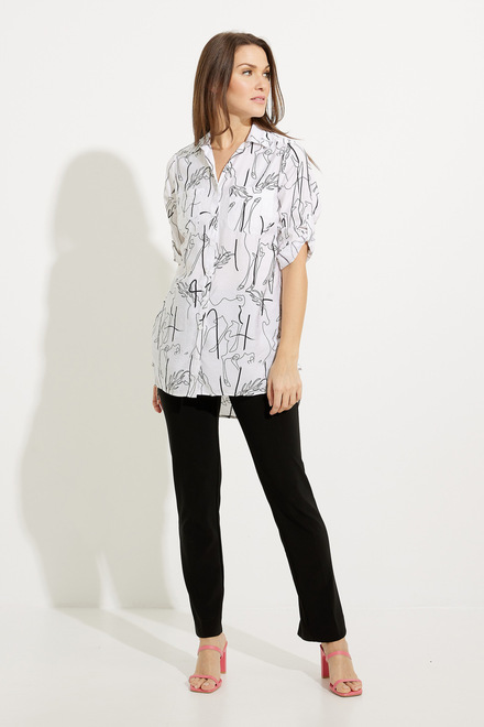 Abstract Print Blouse Style A41138. As Sample. 5