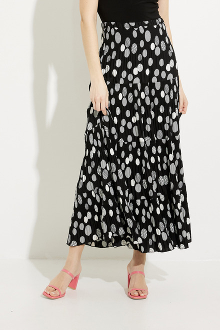 Polka Dot Printed Skirt Style A41142
