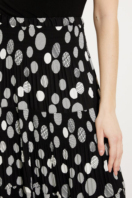 Polka Dot Printed Skirt Style A41142. As Sample. 3