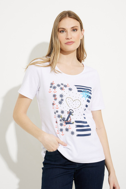 Graphic Print T-Shirt Style A41181