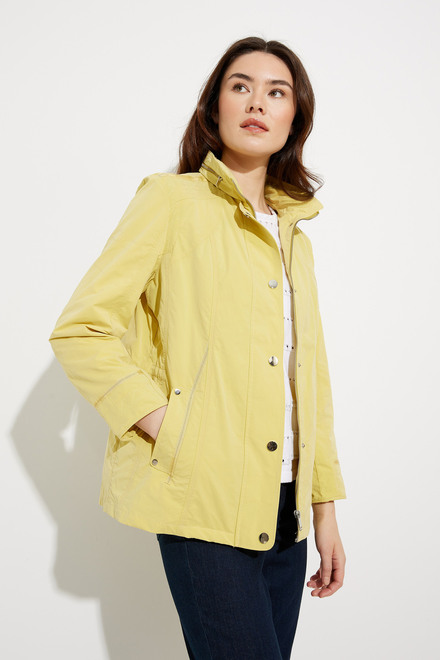 Button Front Jacket Style A41182. Lime