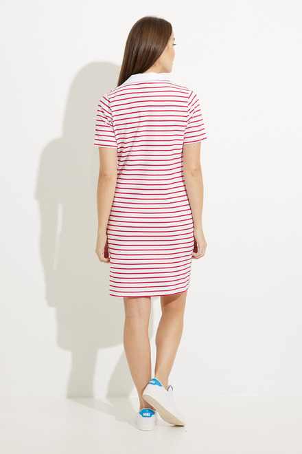 Striped Collar Dress Style A41209. As Sample. 2