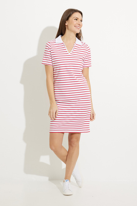 Striped Collar Dress Style A41209. As Sample. 5