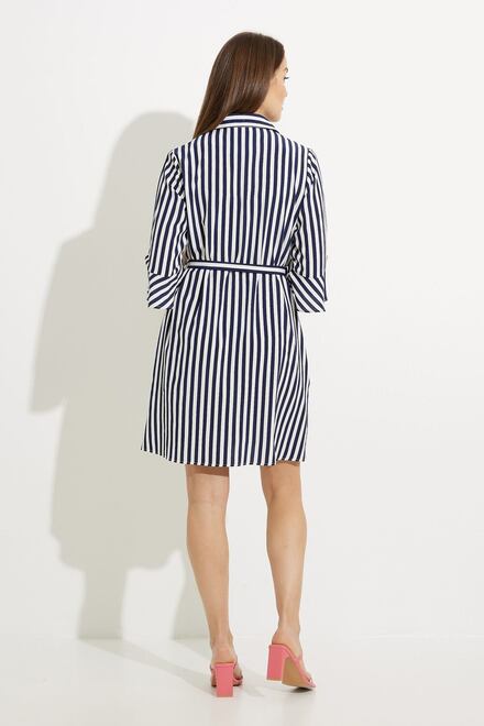 Striped Shirt Dress Style A41212. As Sample. 2