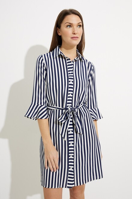 Striped Shirt Dress Style A41212. As Sample. 3
