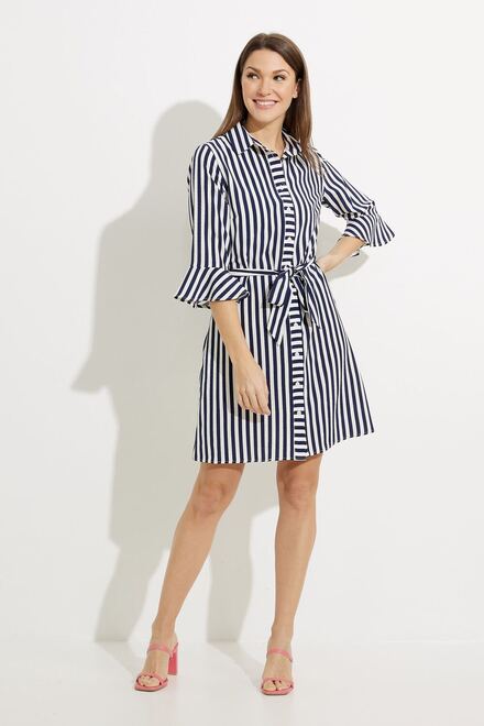 Striped Shirt Dress Style A41212. As Sample. 5