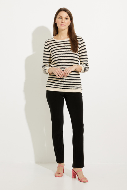 Striped Stitch Knit Sweater Style A41380. As Sample. 5