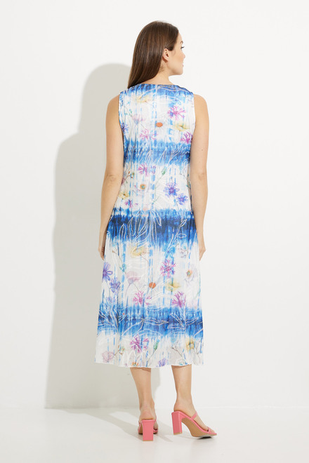 Floral &amp; Tie-Dye Print Dress Style A41408. As Sample. 2