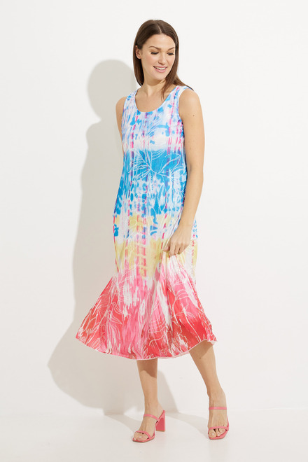 Tie-Dye Printed Dress Style A41425. As sample