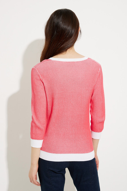 Gradient Knit Sweater Style EW30016. Watermelon. 2