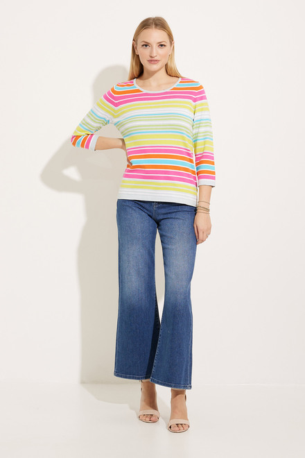 Striped Crew Neck Pullover Style EW30038. As Sample. 5