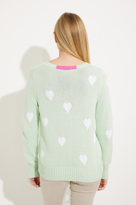 Heart Motif Sweater Style EW30078. Mint. 2