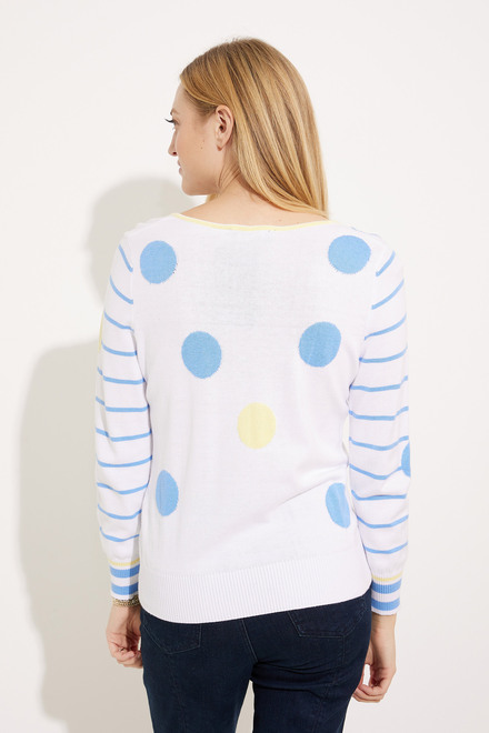 Stripes &amp; Dot Pullover Style EW30091. As Sample. 2