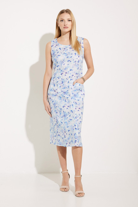 Printed Linen Dress Style EW30092. As Sample. 5