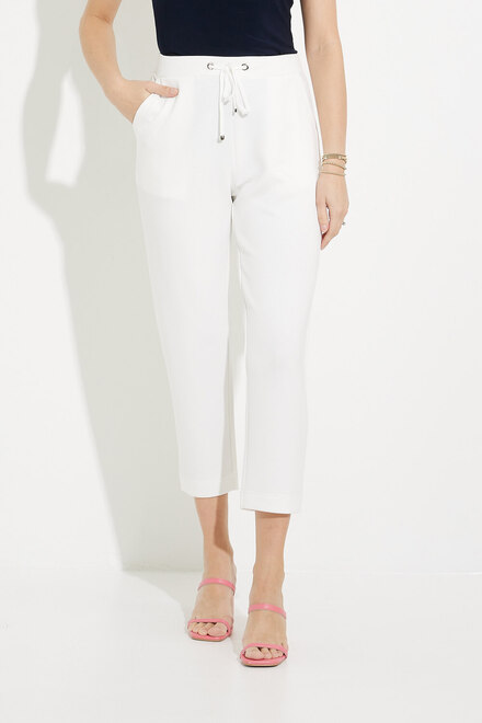 Pantalon avec poches Modèle EW30123. Blanc