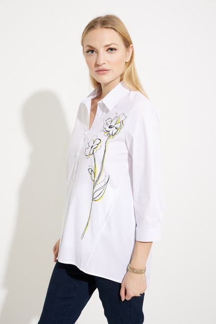 Floral Embroidered Blouse Style EW30141