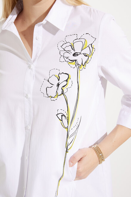 Floral Embroidered Blouse Style EW30141. As Sample. 3
