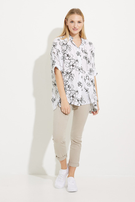 Floral Loose-Fit Blouse Style EW30152. As Sample. 5