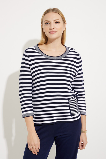 Mixed Stripe Pullover Style EW30183. As Sample. 4
