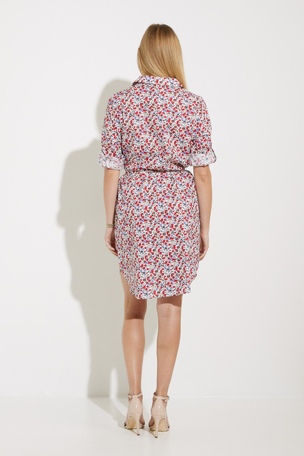 Floral Print Shirt Dress Style EW30190. As Sample. 2