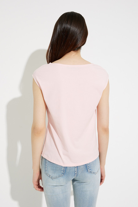 Cap Sleeve T-Shirt Style EW30300. Pink. 2