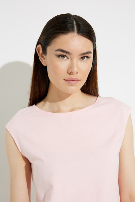 Cap Sleeve T-Shirt Style EW30300. Pink. 3