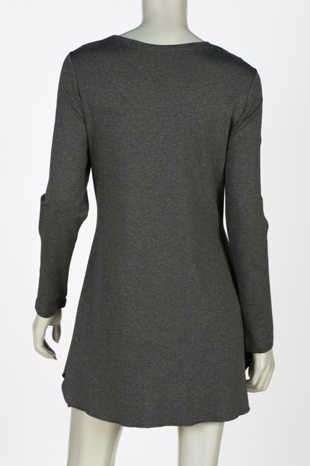 Joseph Ribkoff tunic style 34428. Grey. 2