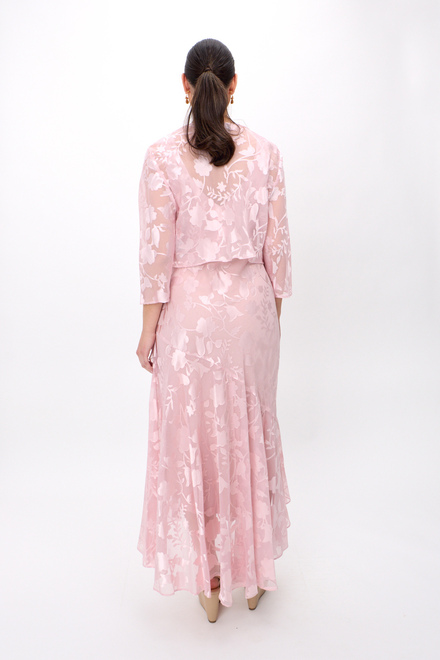 Tulip High-Low Hem Dress Style 8175804. Shell Pink. 2