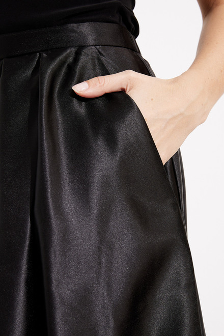 Satin Ballgown Skirt Style 8350258. Black. 4