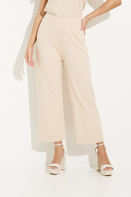High-Rise Wide Leg Pants Style SP23105. Sand. 2