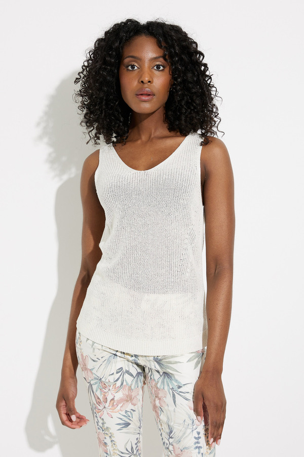Knit Camisole Style C2509. Natural