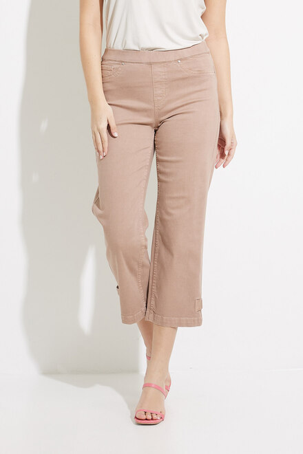 Pull-On High Rise Twill Pants Style C5404. Lt. nougat