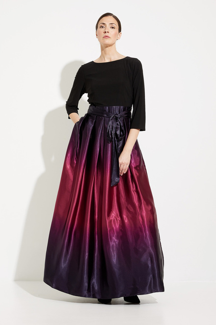 Ombré Skirt Gown Style 9151111. Fig