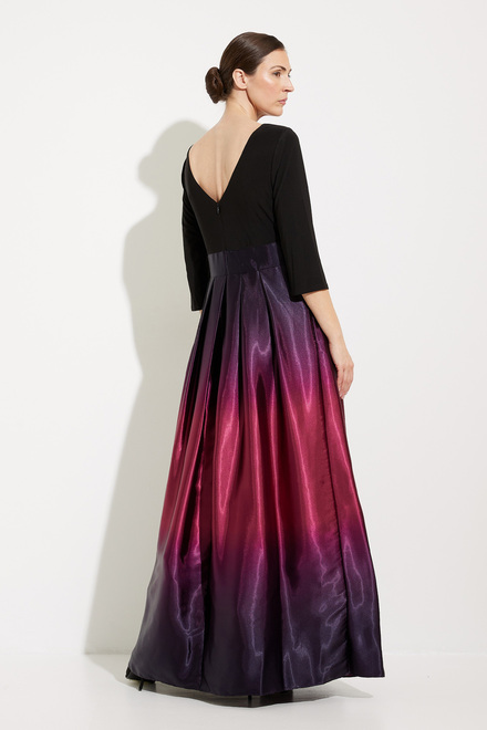 Ombr&eacute; Skirt Gown Style 9151111. Fig. 2