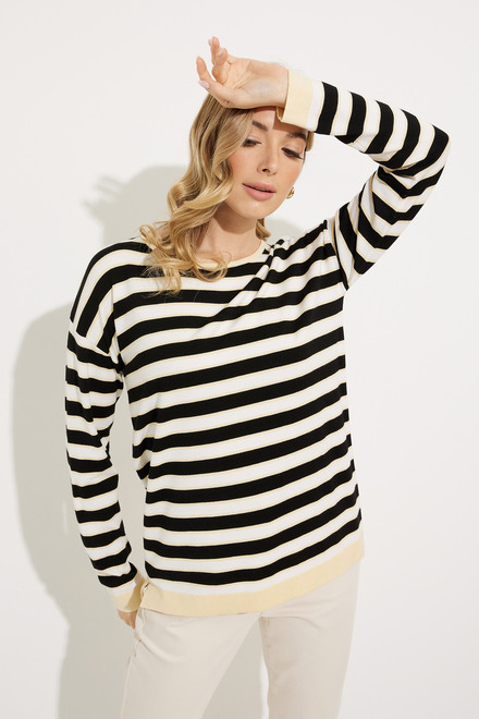 Striped Long Sleeve Top Style 604-02. As Sample. 4
