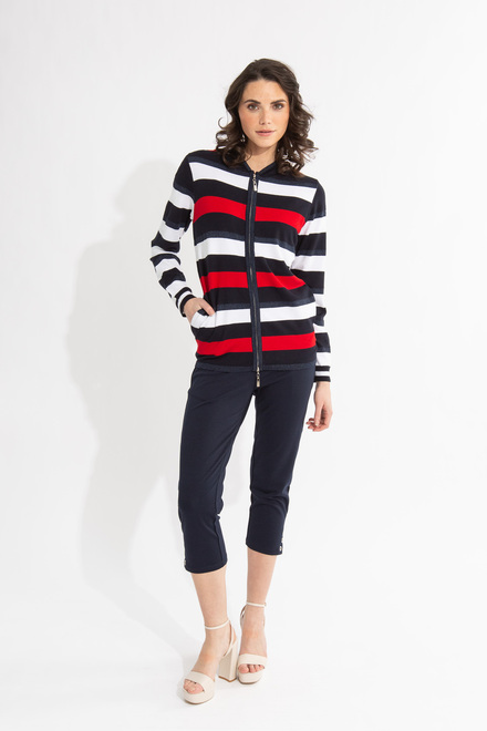 Striped Long Sleeve Top Style 605-08. As Sample. 4