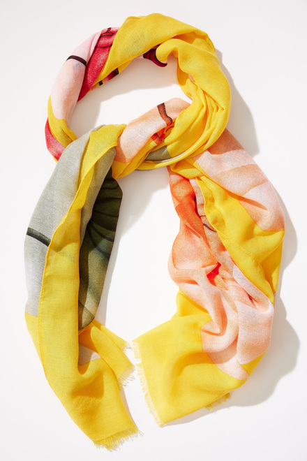 Floral Print Scarf Style P23120 . Multi. 4