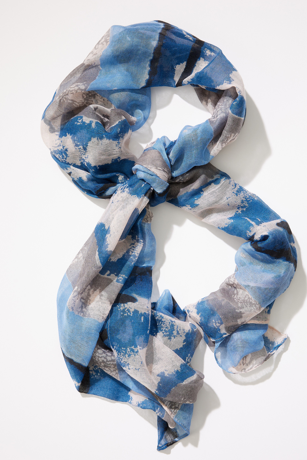 Abstract Print Scarf P23134. Multi