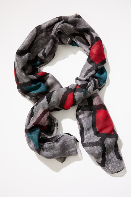 Abstract Detail Scarf P23135. Multi. 2