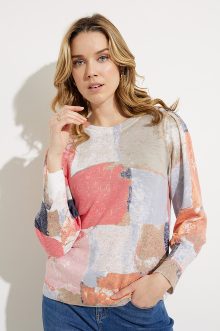 Printed Sweater Style S231113. Multi. 3
