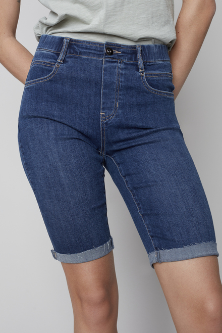 Rolled Cuff Jean Shorts Style C8048