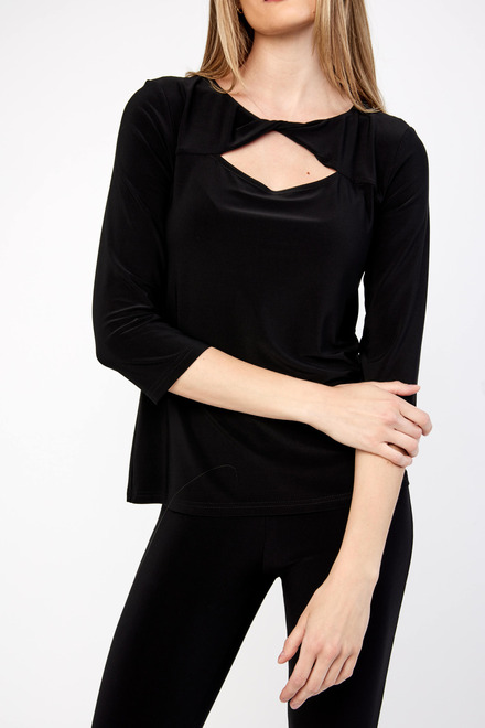 Cut-Out Detail Top Style 233054. Black. 3